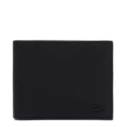 Lacoste Core Black PU Solid Bi-Fold Wallet-image-6