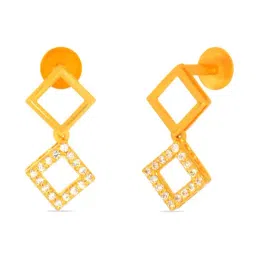 Bhima Jewels 22k (916) Yellow Gold Earrings for Women-image-50