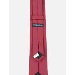 Allen Solly Red Embroidered Tie image 4