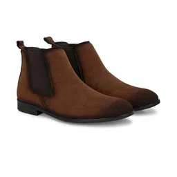 Roadster Men Brown Chelsea Boots image 5