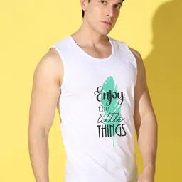 WOOSTRO Pack of 2 Printed Combed Cotton Innerwear Vests with Intelliease Technology image 4