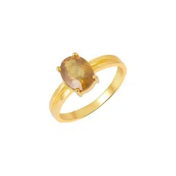 GenZcomplex Gold-Plated Copper Finger Ring image 1