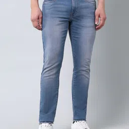 U.S. Polo Assn. Denim Co. Men Skinny Fit Mid-Rise Light Fade Jeans-picture-32