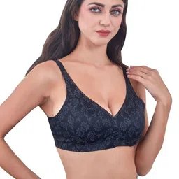LIBRA Floral Bra Full Coverage Lightly Padded image 3