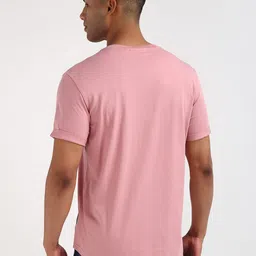 Calvin Klein Jeans Men Solid Round Neck Cotton T-shirt image 5