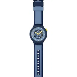 Swatch BELOW THE HORIZON Unisex Skeleton Dial & Straps Analogue Watch SB05N117 image 4