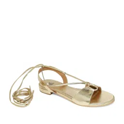 Tao Paris Women's Turin Gold Gladiator Sandals image 2