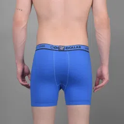 Dollar Lehar Assorted Cotton Regular Fit Trunks - Pack Of 10 image 2