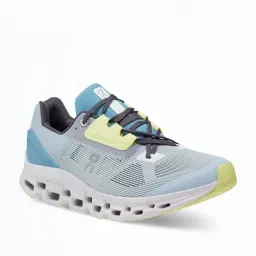 On Women's Cloudstratus 2 Chambray & Lavender Running Shoes image 2