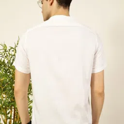 Thomas Scott White Cotton Regular Fit T-Shirt image 2