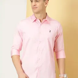 Thomas Scott Peach Slim Fit Shirt-picture-15