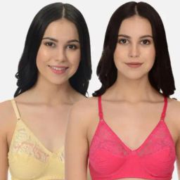 Mod & Shy Multi Lace Print Bra Set-picture-5