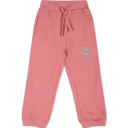 U.S. Polo Assn. Kids Pink Solid Joggers-picture-18
