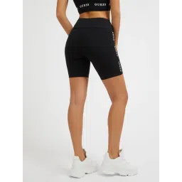 Guess Black Solid Shorts image 4