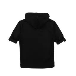 Cavio Kids Black Cotton Shirt image 2