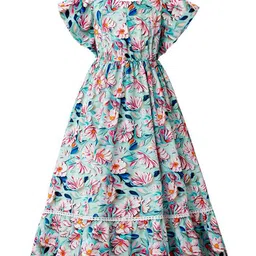StyleCast x Revolte Floral Print Applique Maxi Dress-picture-11