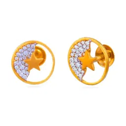 Bhima Jewels 22k (916) Yellow Gold Earrings for Women-picture-33