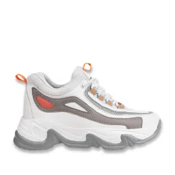 Shoetopia Kids White Sneakers image 2