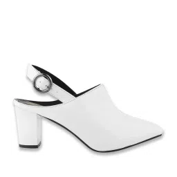 Shoetopia Kids White Back Strap Sandals image 2