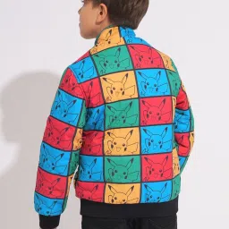 Jack & Jones Junior Kids Multi Graphic Bomber Jacket image 2