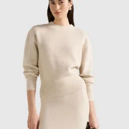 forever new Cora Cinched Hem Knit Sweater-picture-23