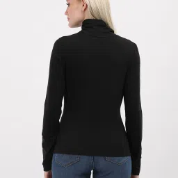 TOMMY HILFIGER Black Graphic Print T-Shirt image 2