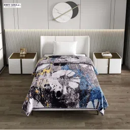 Monte Carlo Multicolor Polyester 950 GSM Winter Blanket image 2