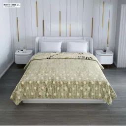 Monte Carlo Green Polyester 1000 GSM Winter Blanket image 2