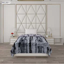 Monte Carlo Multicolor Polyester 500 GSM Winter Blanket image 2