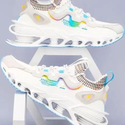Atom Men's Spring Edge Alpha 1 White Running Shoes-picture-40
