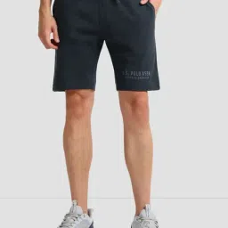 U.S. Polo Assn. Denim Co. Blue Cotton Regular Fit Sports Shorts-picture-22
