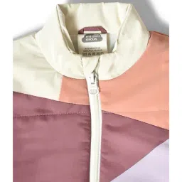 MiArcus Kids Multicolor Color Block Full Sleeves Jacket image 4