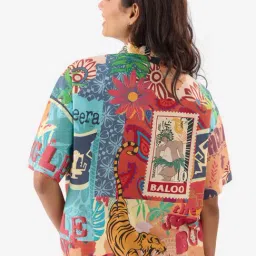 The Souled Store Multicolor Graphic Print Shirt image 2