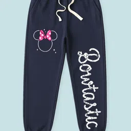 YK Disney Girls Pack Of 3 Printed Mid-Rise Joggers image 3