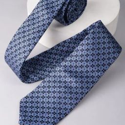 Allen Solly Blue Embroidered Tie-picture-47