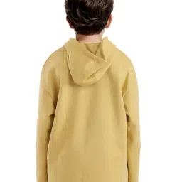 Rare Ones Boys Yellow Cotton Blend Printed Sweatshirt image 2