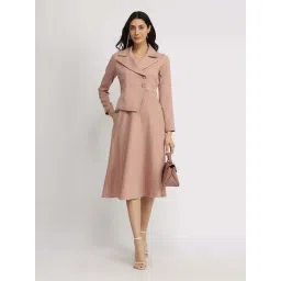 Fablestreet Pink Regular Fit Dress image 4