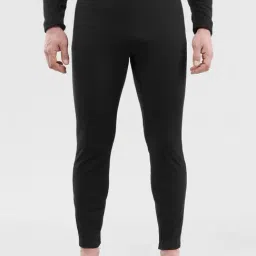 Wedze By Decathlon Black Skinny Fit Sports Tights-image-53
