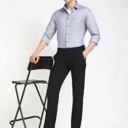 Tommy Hilfiger Mens Grey Regular Fit Shirt image 5