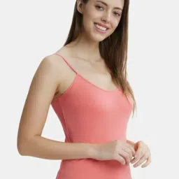 Jockey 1487 Women's Super Combed Cotton Rib Camisole with Adjustable Straps and Stay Fresh Treatment image 2