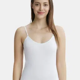 Jockey 1487 Women's Super Combed Cotton Rib Camisole with Adjustable Straps and Stay Fresh Treatment-picture-11