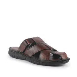 Fausto Men's Brown Mule Shoes-picture-35