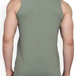 WOOSTRO 2-Pcs Printed Cotton Innerwear Vests RS26 CMB (MORE NAVY) (98 LGTGREEN) image 2