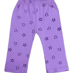 BAESD Infants Pack Of 2 Printed  relaxed-fit mid-rise Track Pants image 3