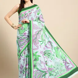 BUTA BUTI Floral Pure Cotton Saree-picture-36