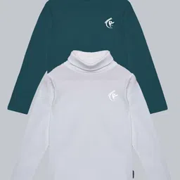 KiddoPanti Kids 2 High Neck Applique T-shirt-picture-56