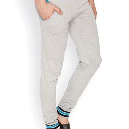 Campus Sutra Men Colourblocked Cotton Mid Rise Track Pants-picture-34