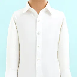 Robo Fry Lycra Knit Full Sleeves Solid & Striped 4 Piece Party Suit with Bow - Dark Green image 2