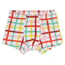 Mi Arcus Pack Of 3 Striped Print Briefs  - Red image 5