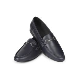 Yoho Navy Blue Bliss Comfortable Loafers for Women-picture-43